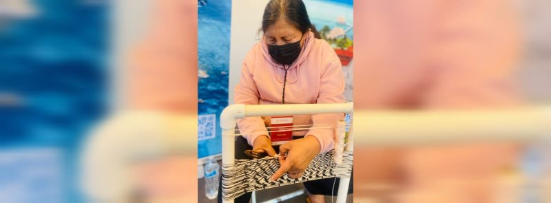Destaca mujer artesana urdidora de hamacas en Punto México: SEDETUR