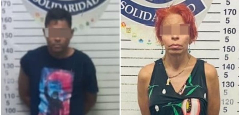 Detienen a pareja de “malandros” con drogas en Playa del Carmen
