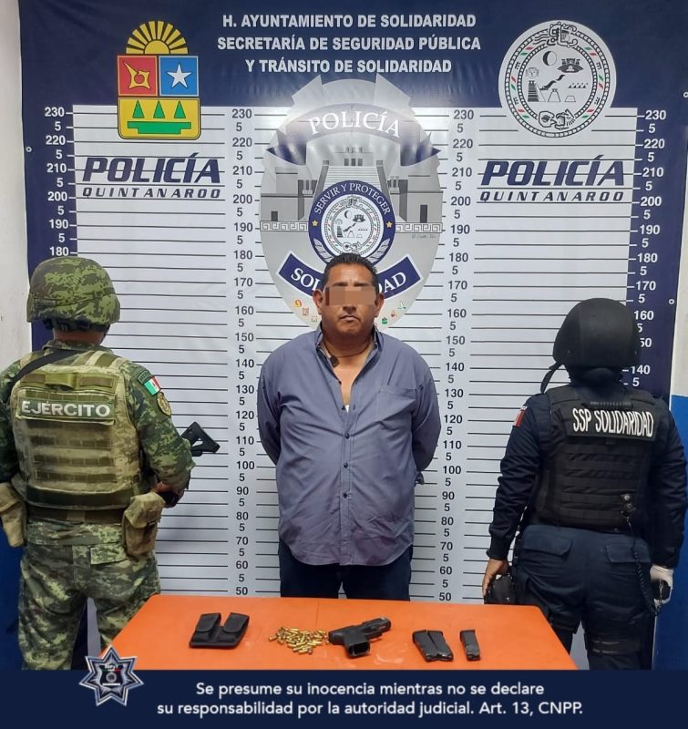 Detienen al escolta de Alejandro Alamilla, sobrino de Mario Villanueva, en Playa del Carmen