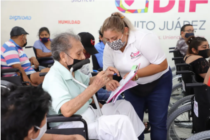 DIF de Benito Juarez trabaja coordinado en favor de personas con discapacidad 