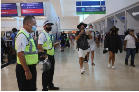 El Aeropuerto Internacional de Cancún reporta 475 operaciones y una conexión con 18 países