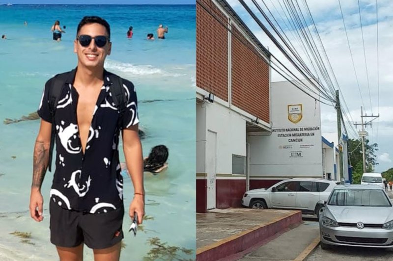 “El agente quería saber si yo tenía dinero”: Retienen a turista argentino en Cancún por un mes