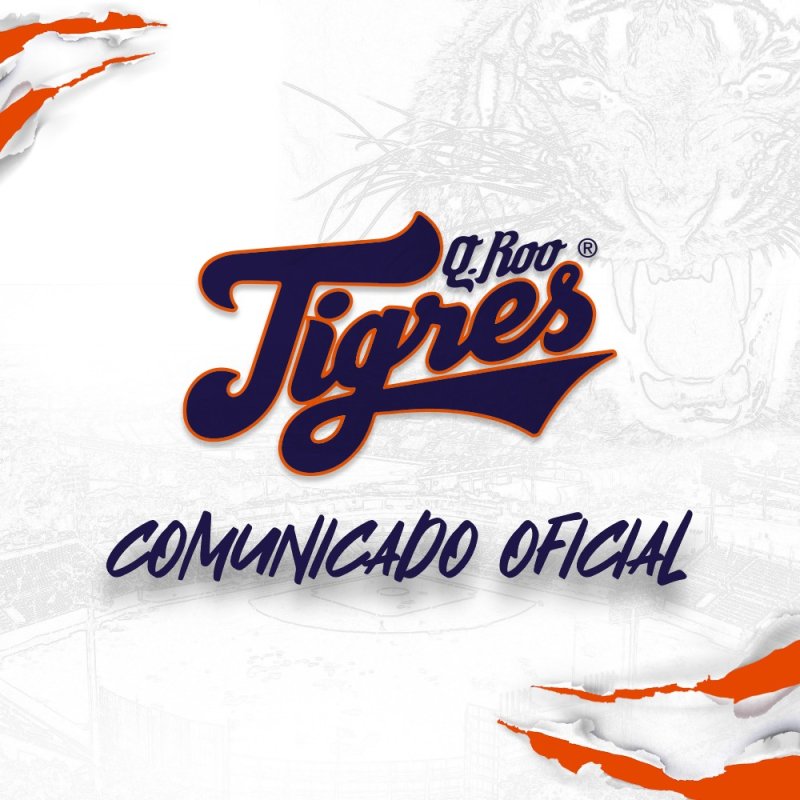 El club de béisbol Tigres de Quintana Roo informa a los medios de comunicación, socios comerciales y aficionados, la confirmación del primer juego de Tigres como local en el Estadio Beto Ávila, que se llevará a cabo este sábado 14 de mayo, frente a Leones de Yucatán.