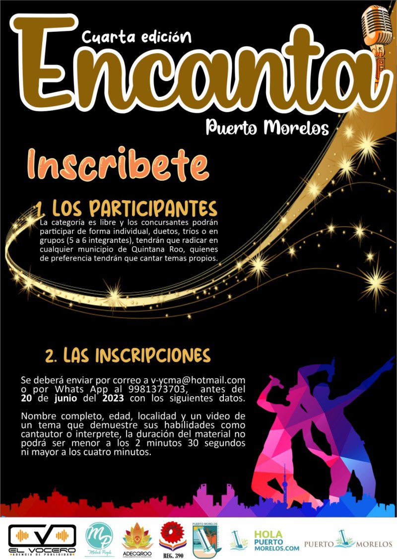 El concurso de canto denominado “Encanta”