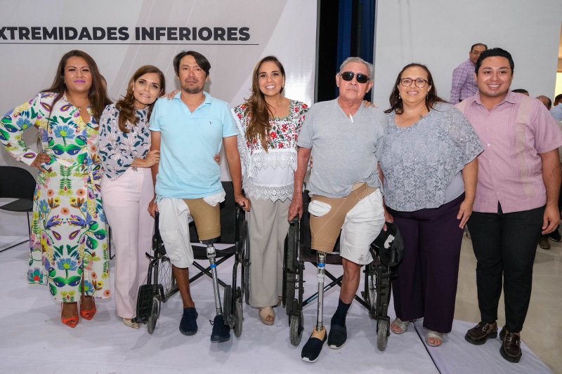 El DIF Quintana Roo devuelve con servicios de salud, la esperanza, movilidad e inclusión a 38 personas con 39 prótesis de miembro inferior
