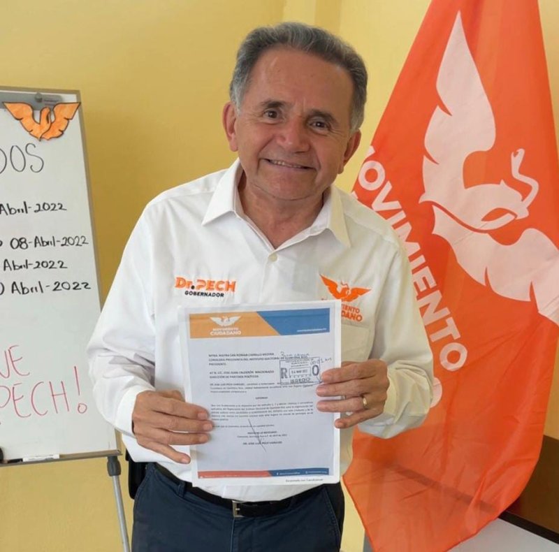 EL DR. PECH, PRIMER CANDIDATO A GOBERNADOR DE QUINTANA ROO QUE ESTÁ DISPUESTO A DEBATIR