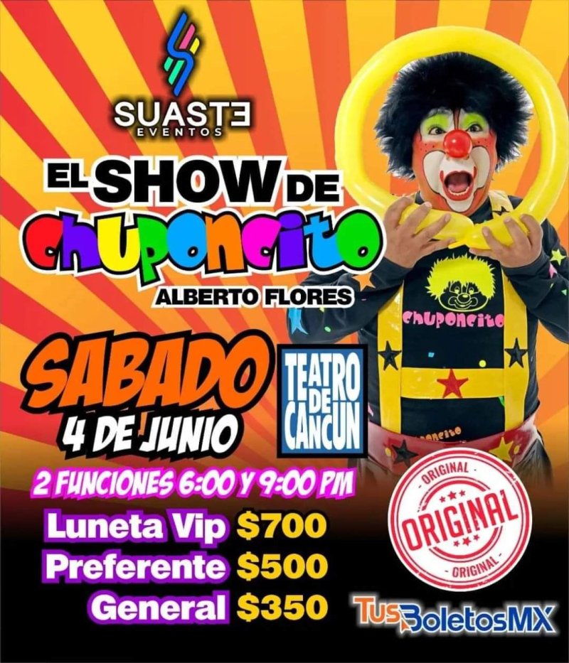 El original @chuponcitoflores07 Llega a Cancún