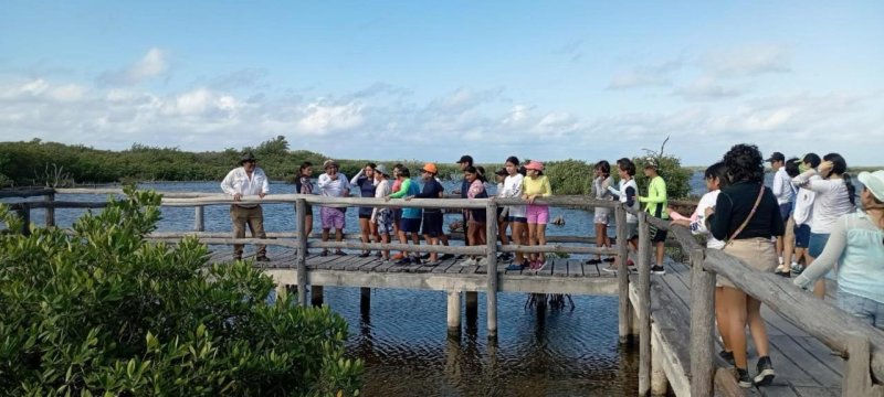 El Parque Ecológico Punta Sur es considerado un aula al aire libre para estudiantes de diversos niveles educativos