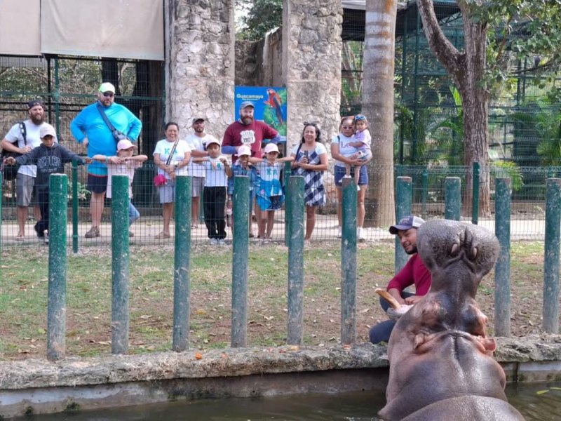 EL PARQUE ZOOLÓGICO LA REINA RECIBE A LOCALES Y EXTRANJEROS