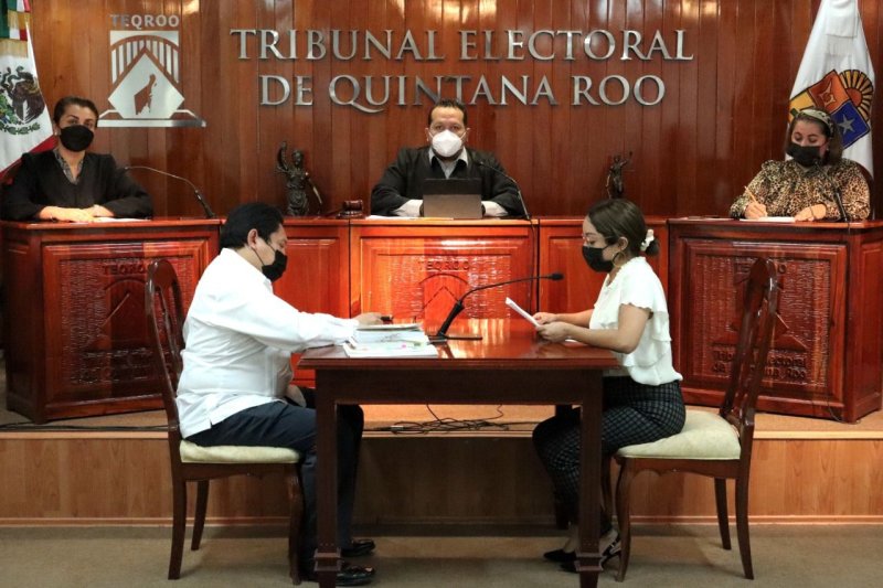 El Pleno del TEQROO amonesta a otrora candidato a diputado local y a la coalición que lo postuló
