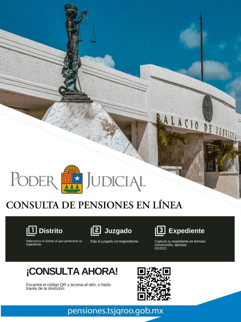 EL PODER JUDICIAL IMPLEMENTA SISTEMA DE CONSULTA DE PENSIONES EN LÍNEA EN BENEFICIO DE LA CIUDADANÍA.
