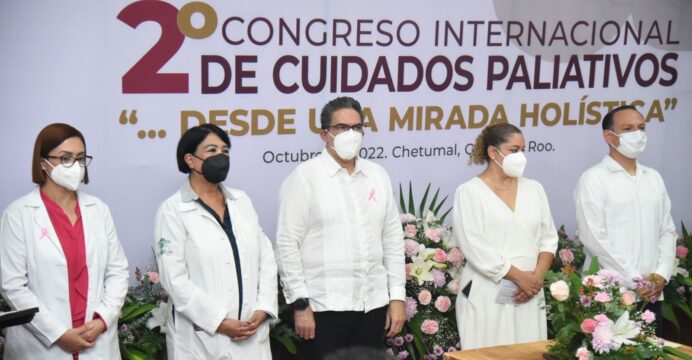 El secretario de Salud, Flavio Carlos Rosado, inaugura el 2º Congreso Internacional de Cuidados Paliativos