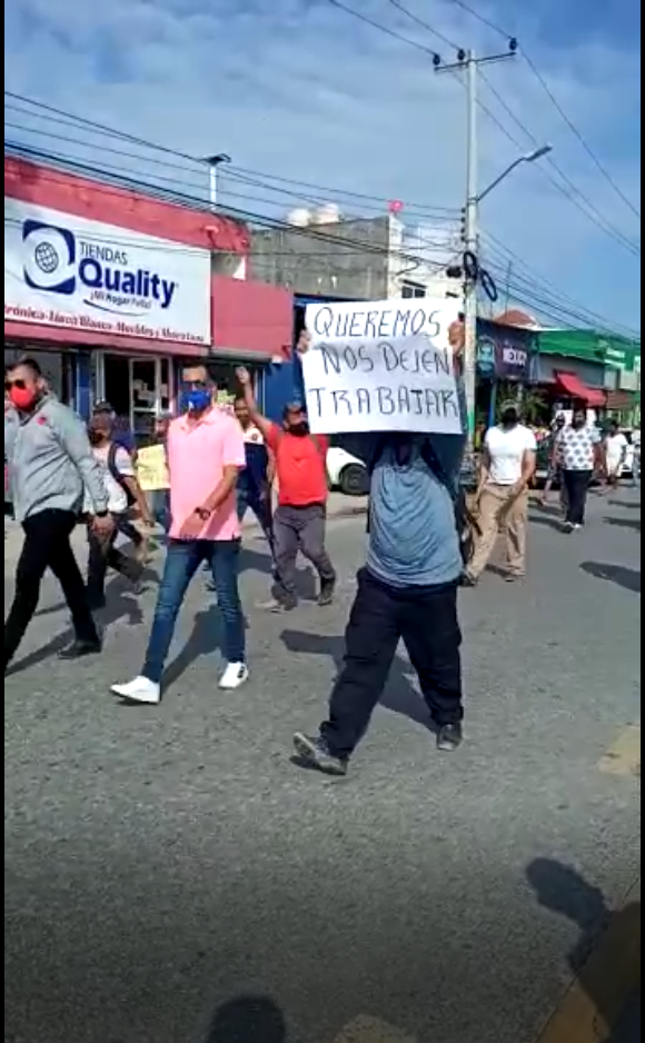 Empresa protesta contra Mara Lezama