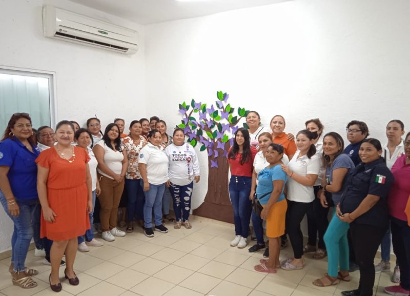 En el Día Naranja el IQM avanza con las actividades “Marzo, Mes de las Mujeres” en todo Quintana Roo