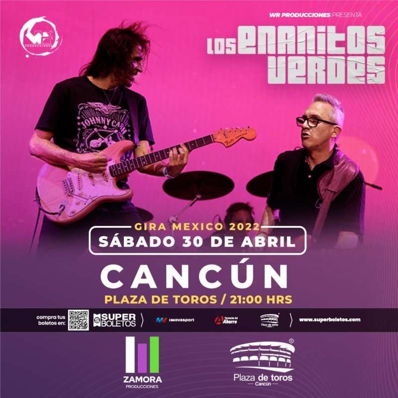 Enanitos verdes en Cancun