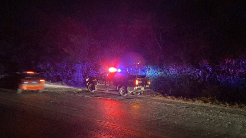 Encuentran dos cuerpos a un lado de la autopista Cancún-Mérida
