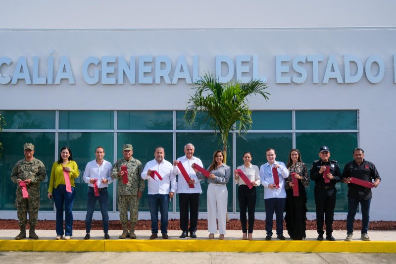 Entrega Mara Lezama edificio de la FGE para transformar la procuración de justicia de los quintanarroenses