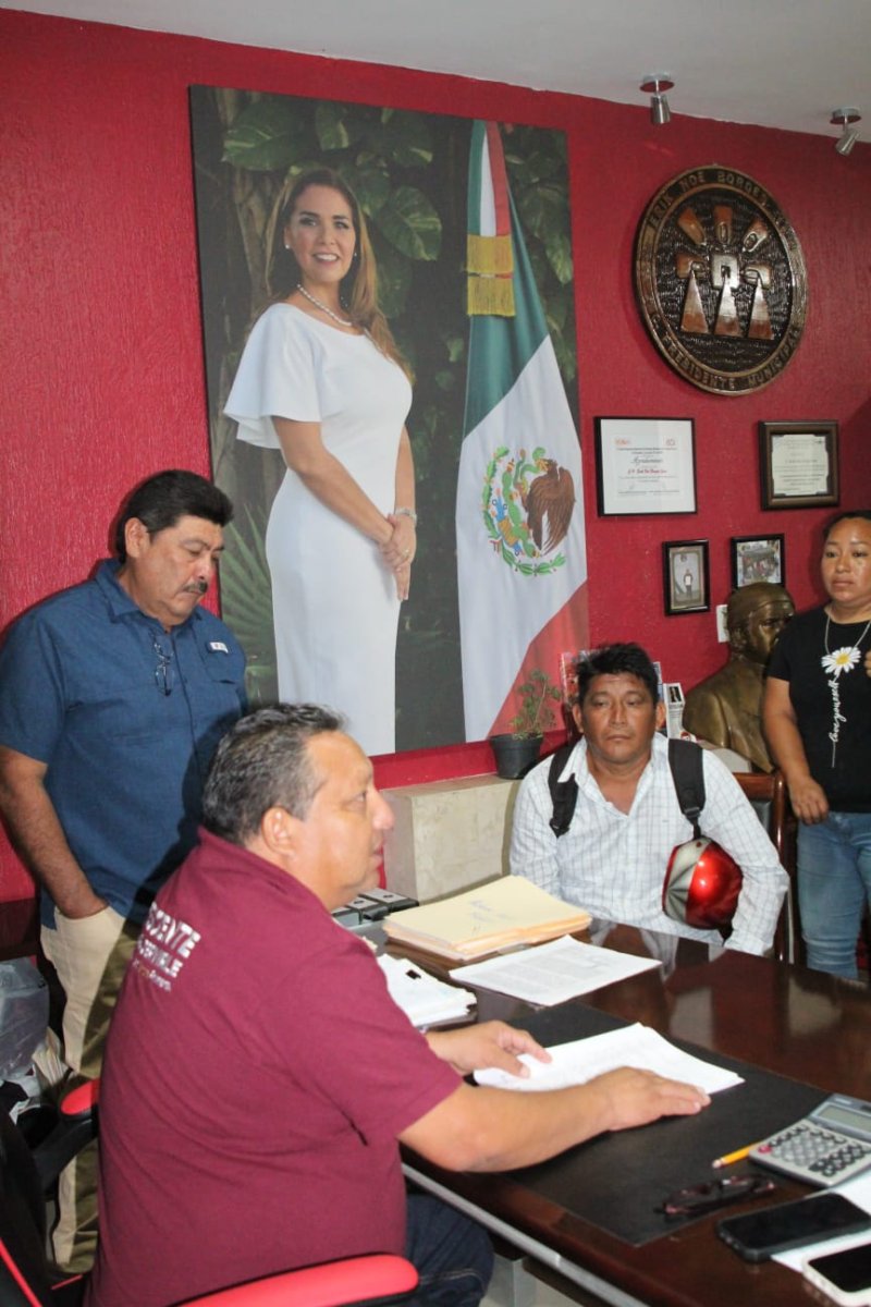 ERIK BORGES YAM ESTA CON EL PUEBLO, RATIFICA SU APOYO A LOS CAMPESINOS ANTE LAS FALLAS DE LA CFE.