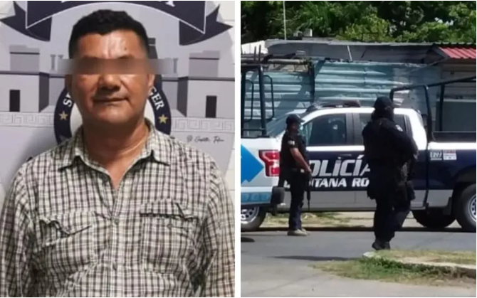 Es detenido un sujeto tras agredir a su esposa en la región 76 de Cancún
