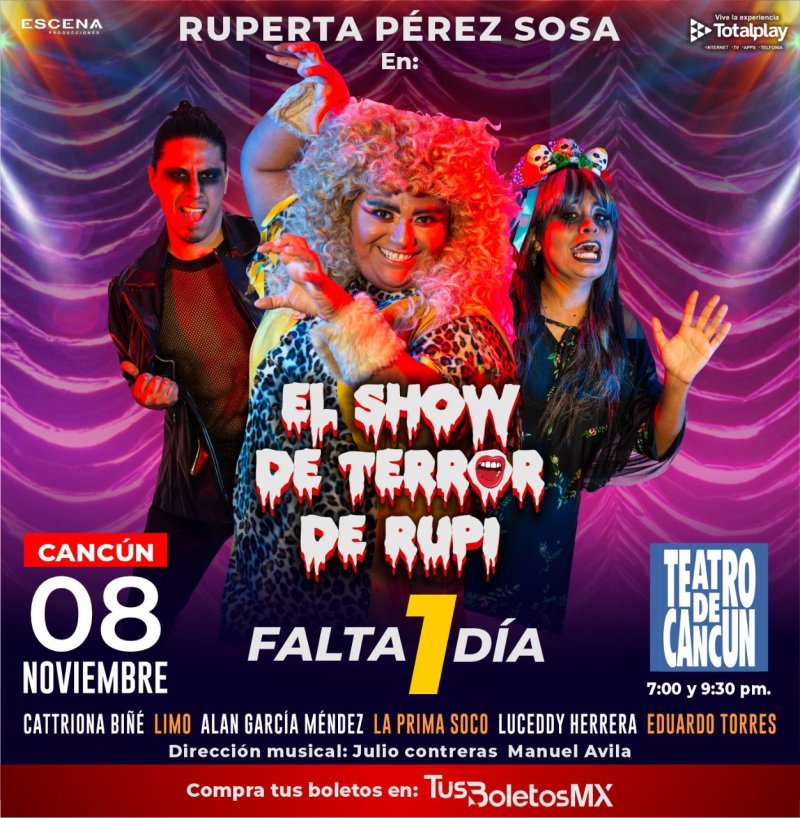 Estamos a 1 día, ya tienes tu boleto?