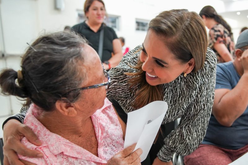 Estamos trabajando para cambiarle la vida a las personas: Mara Lezama