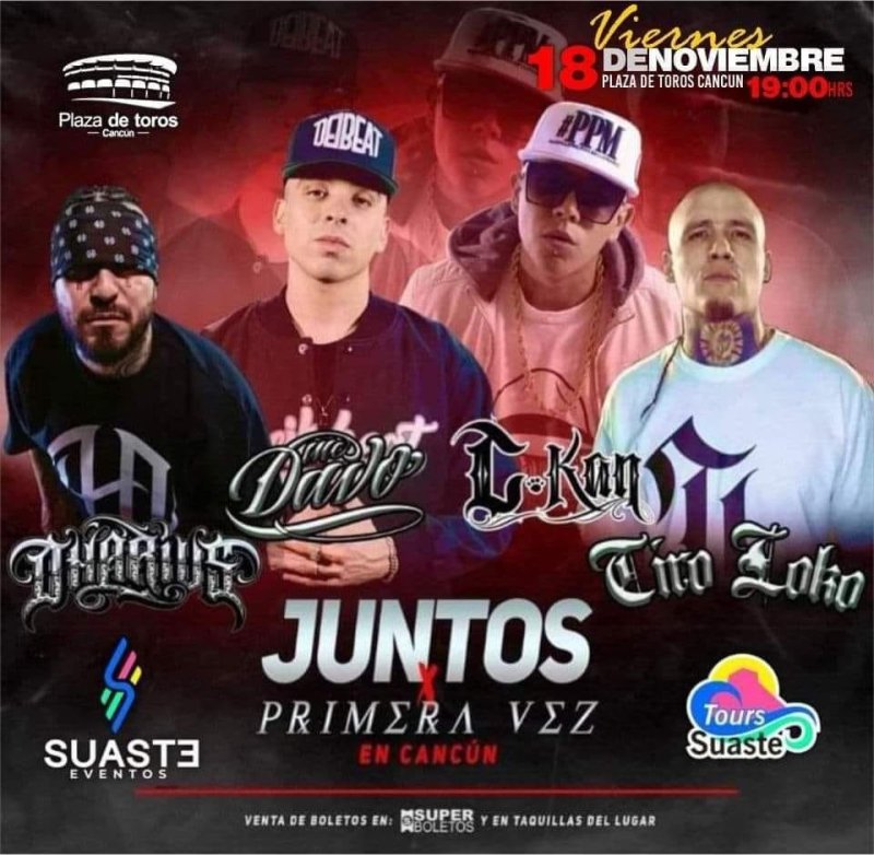 ¡Este Viernes 18 de Noviembre Cancún vibrará con “El Clan” en un solo evento en la Plaza de Toros!