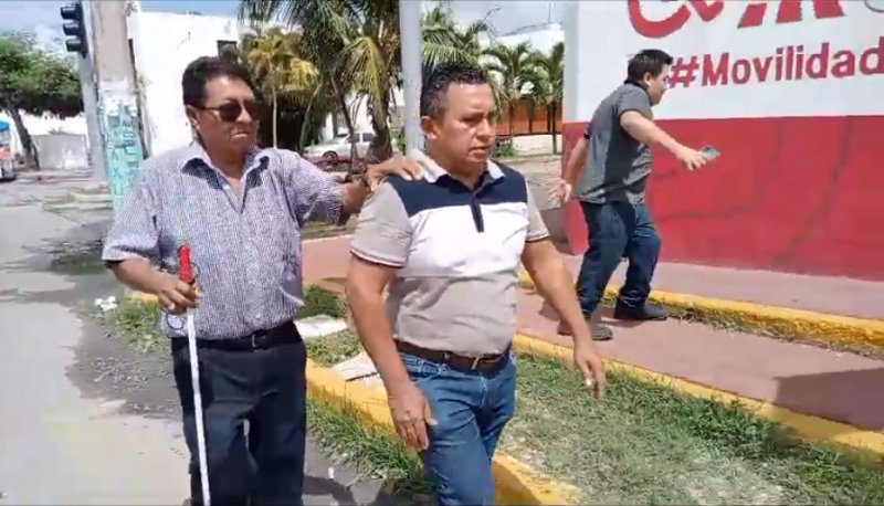Exigen a Imoveqroo garantizar la movilidad de discapacitados en Quintana Roo