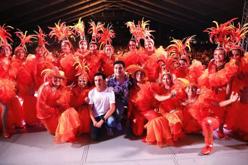 Existosa presentación de María José en Carnaval Playa del Carmen 2022