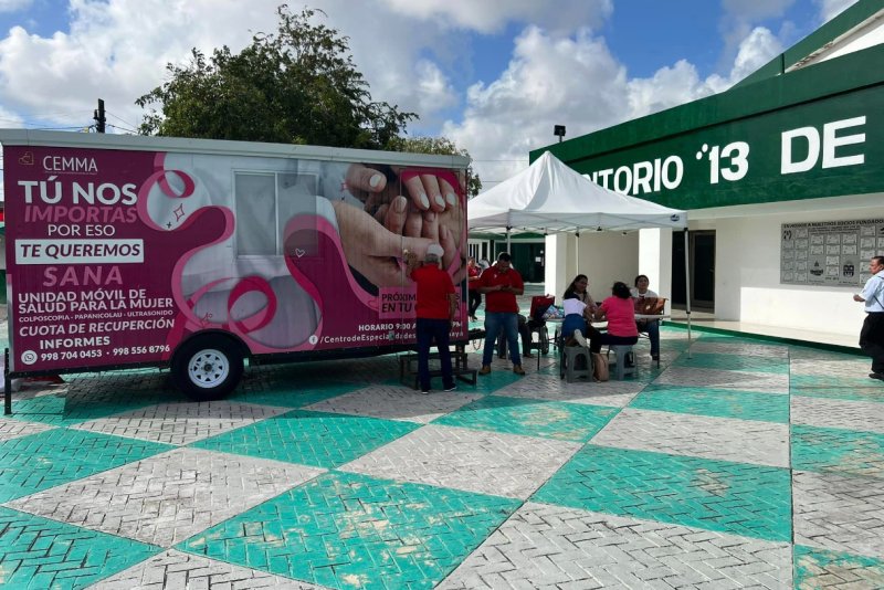EXITOSA JORNADA DE SALUD PARA LA MUJER TAXISTA EN SINDICATO “ANDRÉS QUINTANA ROO”
