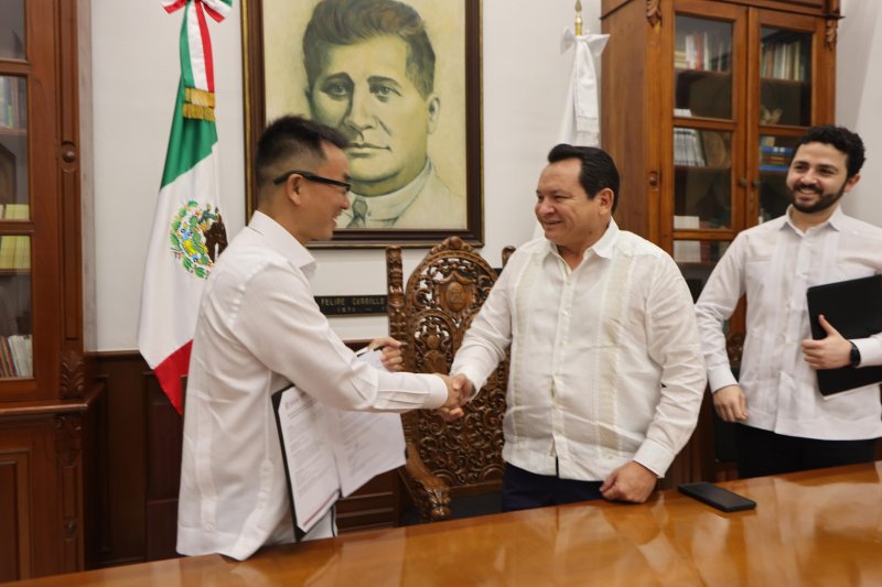Explora Shijing Solar Power posible inversión en Yucatán para expansión en energías renovables