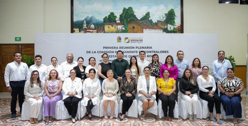 Formalizan acuerdos durante la Comisión Permanente de Contralores de Quintana Roo