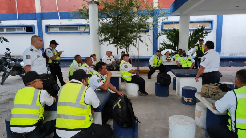 FORTALECEN CAPACITACIÓN DE OFICIALES DE LA DIRECCIÓN DE TRÁNSITO