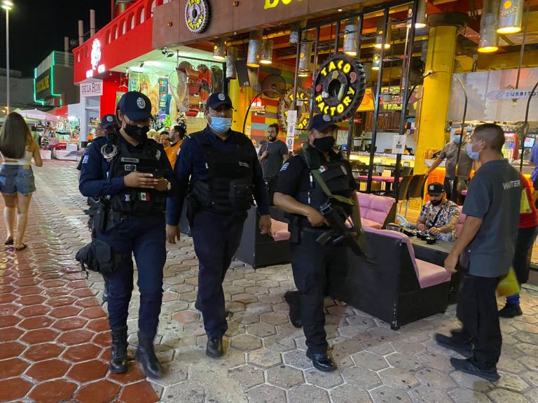 Fortalecen presencia policiaca en la Zona hotelera de Cancún