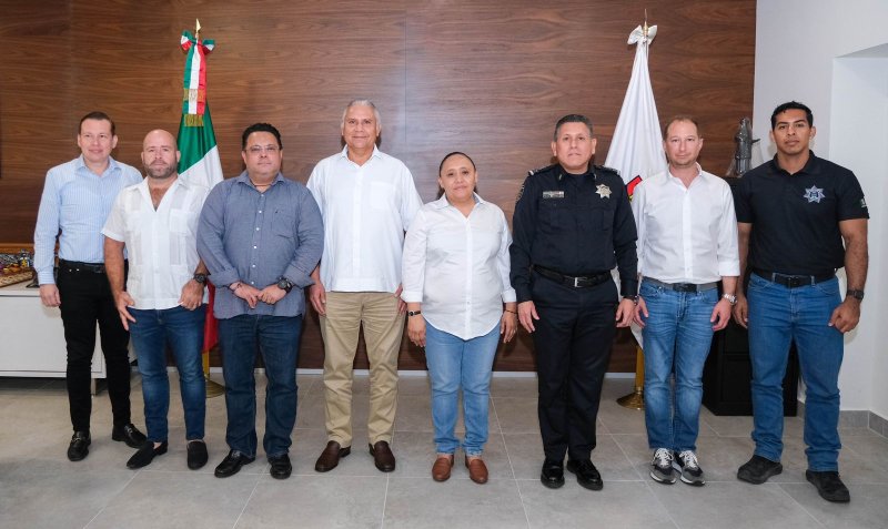 Gabinete de Seguridad, empresarios y hoteleros de Tulum continúan con los trabajos para la construcción de paz