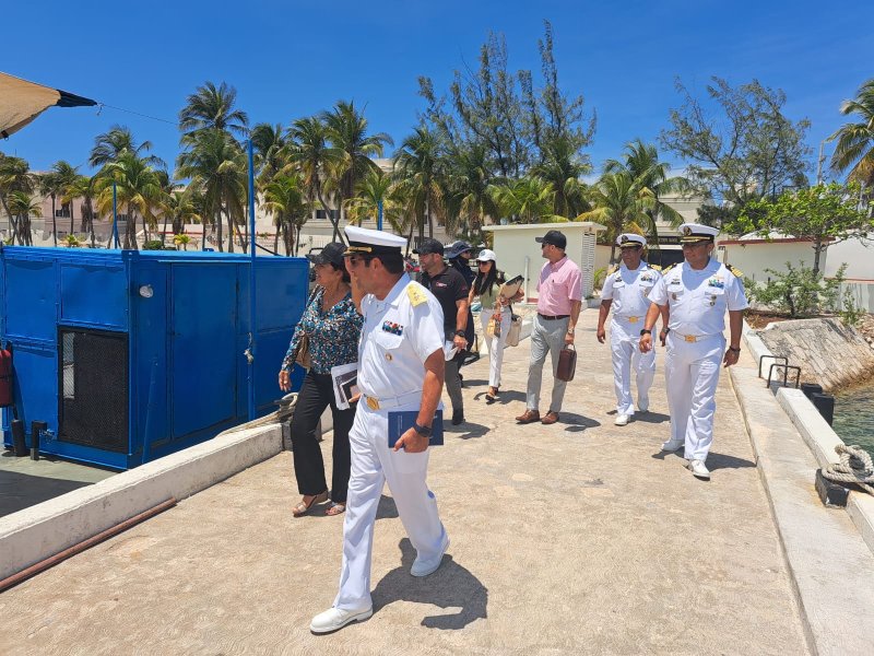 Gobierno del Estado y Secretaría de Marina refuerzan acciones para mitigar el arribo de sargazo a las costas de Quintana Roo