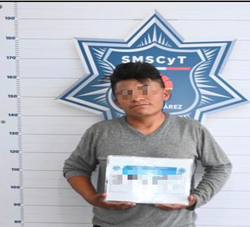 hombre detenido por delito de robo
