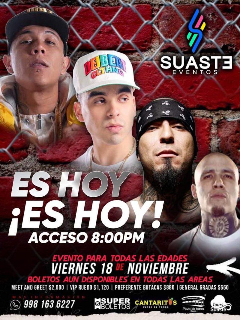 HOY #HoyMismo #BoletosDisponibles