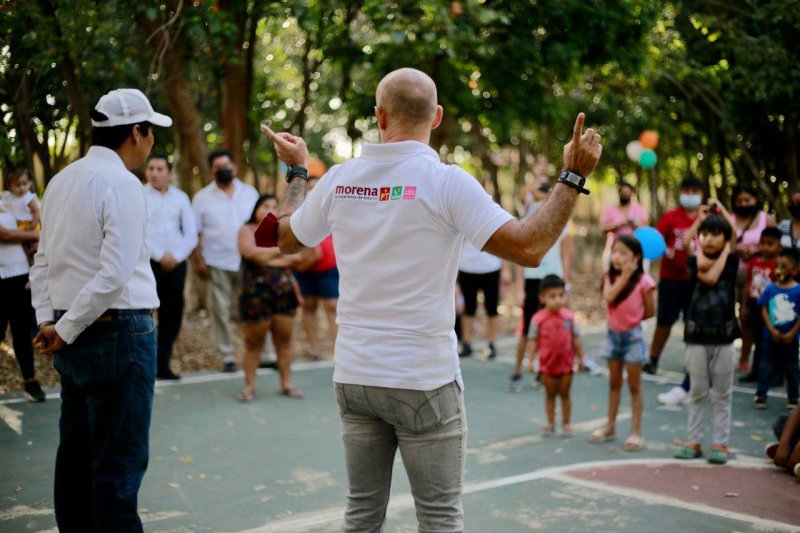 HUGO ALDAY ES ALIADO DE LA EDUCACIÓN DE LAS NIÑAS Y LOS NIÑOS QUINTANARROENSES