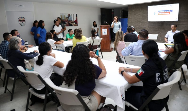 Imparte DIF Solidaridad curso gratuito de lengua de señas mexicanas
