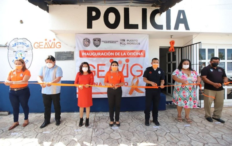 Inaugura Blanca Merari Tziu Muñoz oficina del GEAVIG en Leona Vicario