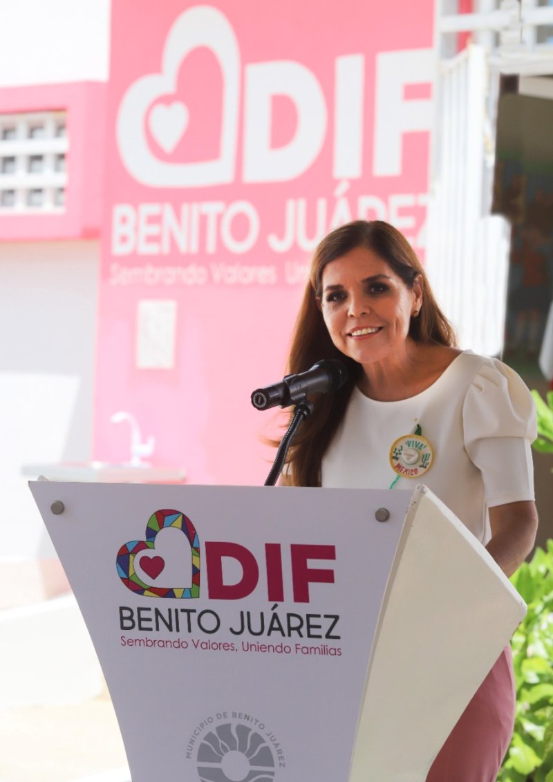INAUGURA DIF BENITO JUÁREZ CENTRO ASISTENCIAL DE DESARROLLO INFANTIL EN PRADO NORTE