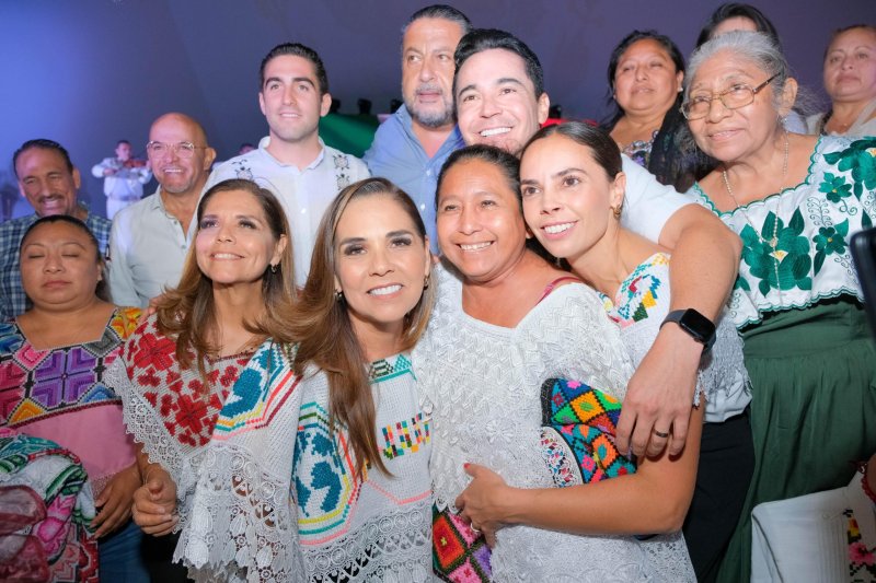 Inaugura Mara Lezama el Cancún World Fest Nuuch 2025 en el marco del 55 aniversario de la ciudad