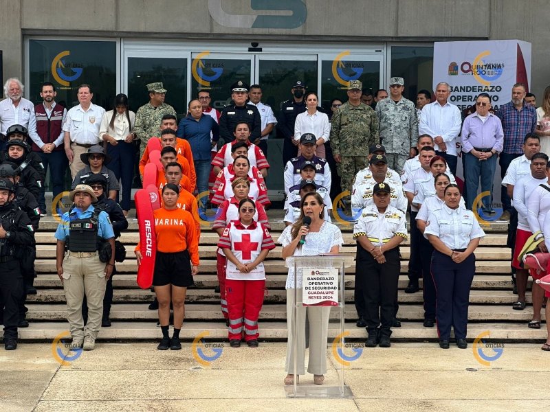 Inicia operativo Guadalupe Reyes 2024-2025 en Cancún para garantizar seguridad turística