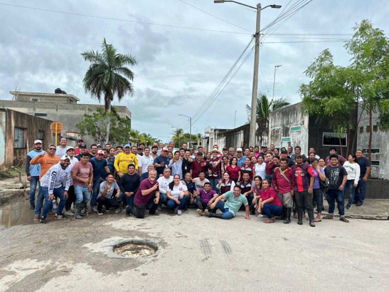 INMAYA continúa con las acciones conjuntas con las brigadas de ayuda que realiza el gobierno estatal en Chetumal