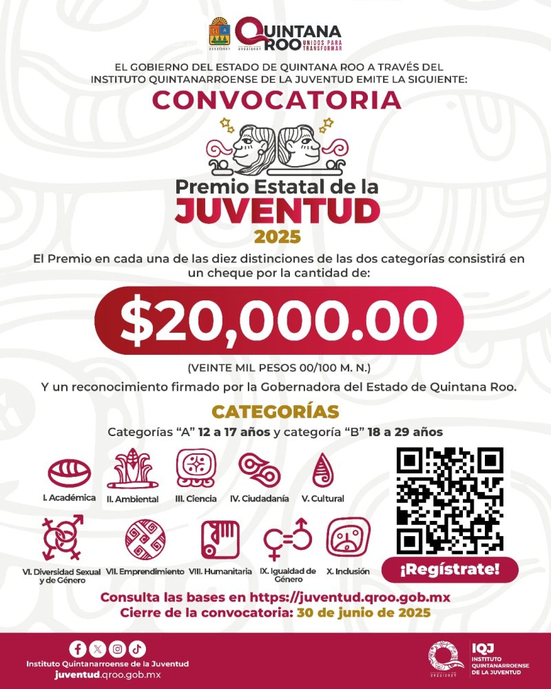 Instala IQJ el Consejo de Adjudicación del Premio Estatal de la Juventud 2025