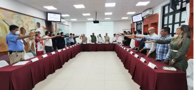 INSTALAN COMITÉ OPERATIVO ESPECIALIZADO EN FENÓMENOS HIDROMETEOROLÓGICOS DE BJ TEMPORADA 2022