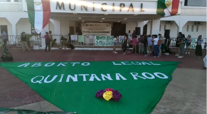 Interponen amparo  mujeres quintanarroenses para tener acceso al aborto voluntario