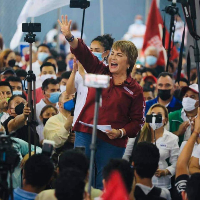 “LA CUARTA TRANSFORMACIÓN LLEGO PARA QUEDARSE EN MÉXICO Y SOLIDARIDAD”: LAURA BERISTAIN AL ARRANCAR ESTA TARDE CAMPAÑA PROSELITISTA.