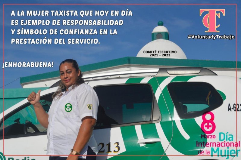 La mujer taxista, símbolo de responsabilidad y confianza: Heriberto Núñez