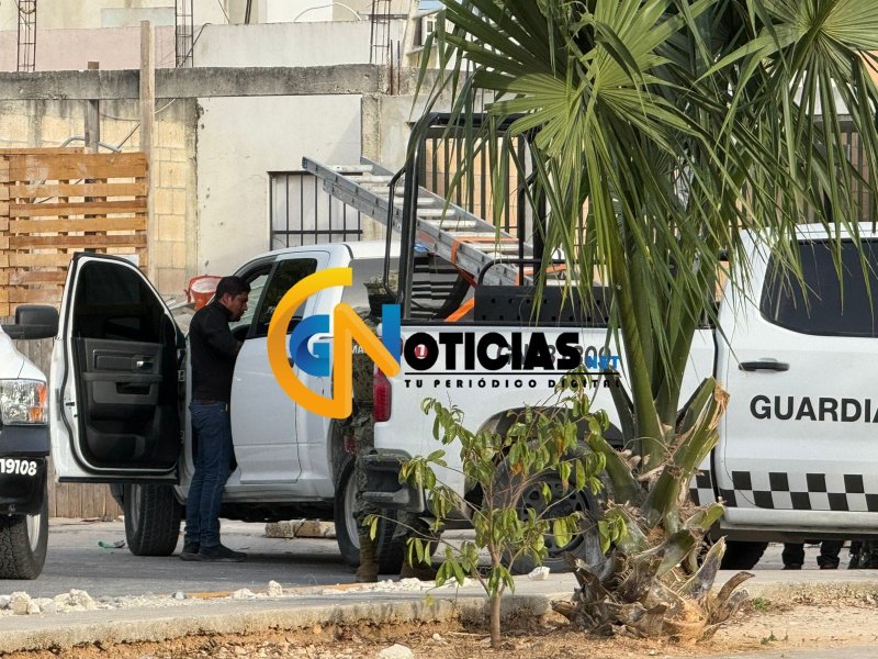 Las autoridades encabezaron un cateo en el fraccionamiento Kusamil
